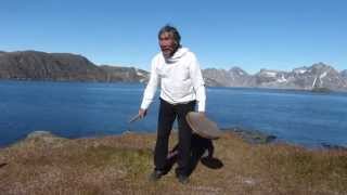 Inuit Drum Dancer  Kulusuk  Greenland [upl. by Htebazileyram]