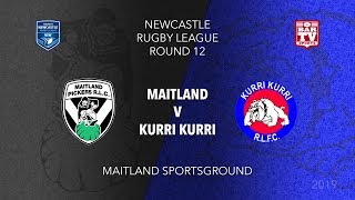 2019 Newcastle RL  Round 12  Maitland Pickers v Kurri Kurri Bulldogs [upl. by Pump]