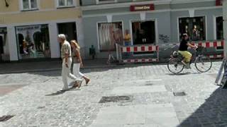 Bicycling Through Freising Germany [upl. by Irene]