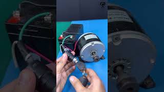 Dc Motor Controller with key switch shortsvairal shortsvideo shortsfeed [upl. by Harwill]