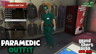 Modded Paramedic Outfit Job  GTA Online  Husky70 PSN ONLY [upl. by Aleihs]