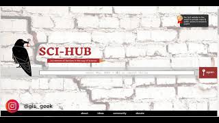 Descarga de Artículos Científicos Gratis vía SCIHUB [upl. by Dric121]