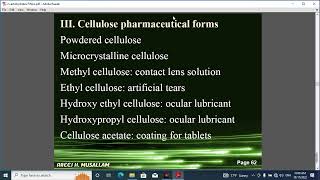 Pharmacognosy 1 lec 8 [upl. by Ahsaeym]