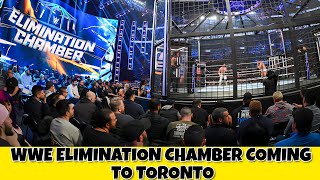 WWE Elimination Chamber Coming to Toronto in 2025 [upl. by Saied]