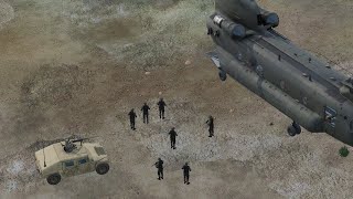 DCS ArrowHead mission feature  Vehicle  troops transport [upl. by Tirrag]