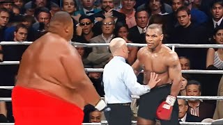 The ARROGANT Giant who PISSED Mike Tyson OFF but SECONDS later REGRETTED [upl. by Aidua]