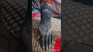 Stylish  mehndi design  backhand design  henna  yt short [upl. by Nilam]