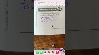 Lesson 96 8 Homework Go Math Grade 4 [upl. by Octavie]