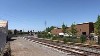 Amtrak Coast Starlight leaving San Jose Diridon with friendly crew and reversed consist [upl. by Oetam516]