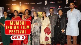 Sharmila Tagore Saif Ali Khan Manoj Bajpayee amp Others Present At MAMI Mumbai Indian Film Festival [upl. by Blake]