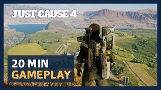 Just Cause 4 20 Minutes Live Gameplay Presentation ESRB [upl. by Virgy43]