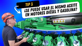 TERCERA PREGUNTA ¿Se puede usar el aceite indistintamente en motores diésel o gasolina [upl. by Stilu735]