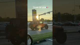 🚀USA ki Thar 4X4 model  Toyota Fortuner Top Model of USA  US vlogs ARSH WARWAL thar carsindia [upl. by Sliwa872]