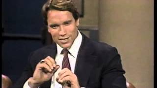 Arnold Schwarzenegger on Letterman June 27 1984 [upl. by Granny502]