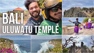 Breathtaking Views and Culture at Uluwatu Temple Bali Indonesia 🇮🇩🤩  Basheer Bashi [upl. by Nannie224]