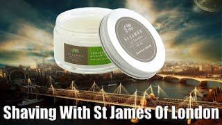 Shaving With St James Of London [upl. by Schatz400]