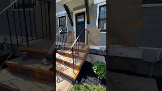 how to install Wrought Iron Stair Railing do it yourself [upl. by Sender13]