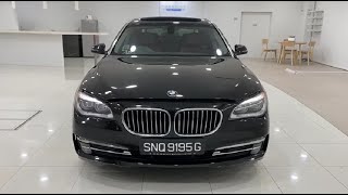 BMW 730LI Sunroof LED NAV HUD 2014 Rear Entertainment SNQ9195G [upl. by Aciretehs224]