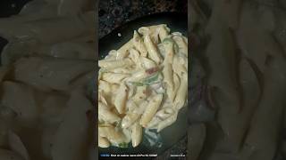 White Souce Pasta pahadanbaniya food youtubeshorts recipe whitesoucepasta toddlerssnacks [upl. by Rheinlander258]