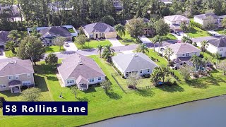 Enjoy the 4k tour of 58 Rollins Lane palmcoast [upl. by Berghoff]