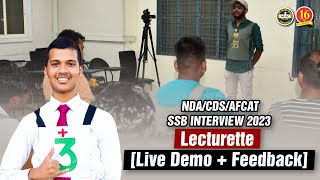 Lecturette in SSB Interview  Lecturette Topics for SSB 2023  GTO Task  Best SSB Coaching  MKC [upl. by Ligetti]