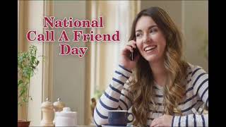 December 28  National Call A Friend Day  Hello Calendar [upl. by Oesile234]