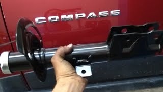 Jeep compass amortiguador delantero strut [upl. by Jaclyn]