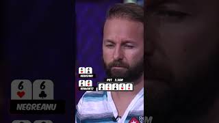 Daniel Negreanus INSANE POKER READ 😮 shorts poker [upl. by Maura]