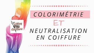 COLORIMÉTRIE ET NEUTRALISATION en coiffure  explications faciles [upl. by Neelrad]