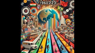 Evolución de la Población Mundial 19602023 Gráficas de Carrera Música y Eventos Históricos [upl. by Anthiathia]