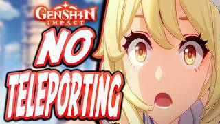 Can You Beat Genshin Impact Without Teleporting [upl. by Yrrehc]