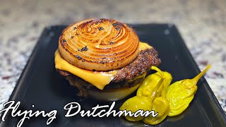 Flying Dutchman Burger 🔥🔥 How To Make Burgers  Onion Burger [upl. by Patrizio]