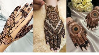 floral henna mehndi designs simple floral mehndi designs [upl. by Iinden]