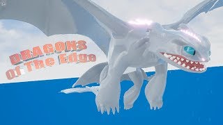 PLAY AS A NIGHT FURY Dragons of the Edge  Gameplay [upl. by Arahs]