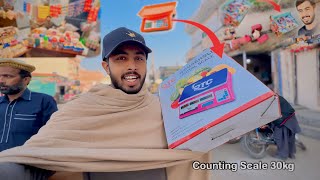 Finally Ye Machine Lee Lii 😍 Big Dukan Ke Liye New Tarazo Aa Gaya🥰 Zohaib Pendu  Zohaib Sabir Vlogs [upl. by Soulier]