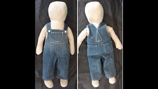 Little Overalls Sewing Tutorial [upl. by Mcallister]