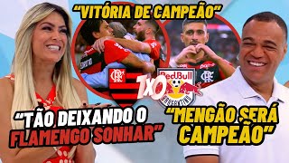 Jogo Aberto AO VIVO FLAMENGO VENCE e GERA DEBATE QUEM SERÁ CAMPEÃO Renata Fan e Denilson ELOGIAM [upl. by Gravante]