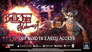 BattleJuice Alchemist  Early Access Trailer 20240321 [upl. by Nrubliw]