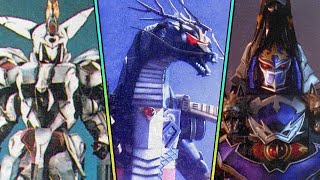 Top 5 EVIL ZORDS in Power Rangers [upl. by Alyar]