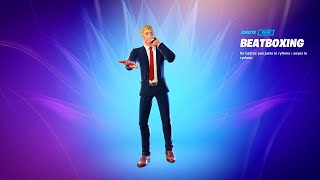 Fortnite  Beatboxing Emote Beatbox Music [upl. by Carlynn]