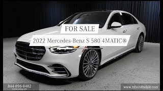 Certified 2022 MercedesBenz SClass S 580 4MATIC® Sedan MB Scottsdale [upl. by Nich662]