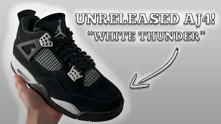 Jordan 4 White Thunders from Kicoo [upl. by Jacintha]