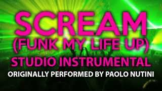 Scream Funk My Life Up Cover Instrumental In the Style of Paolo Nutini [upl. by Nath]