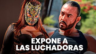 Latin Lover EXPONE a LUCHADORAS de AAA  No COMPITEN con las del CMLL [upl. by Angelita150]