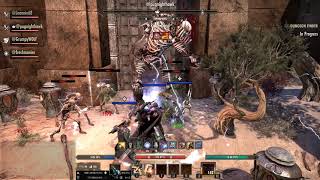 Elder Scrolls Online Unhallowed Grave dungeon  Harrowstorm DLC [upl. by Matilda]