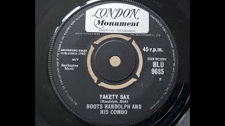 Boots Randolph and his Combo Yakety Sax 1963 45 rpm [upl. by Crispen]