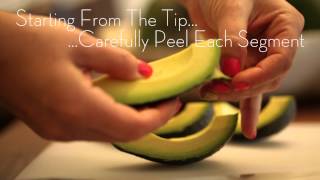 How to Cut and Peel an Avocado [upl. by Leontine]