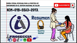 Resumen NOM019SSA32013 Para la práctica de enfermería en el sistema nacional de salud [upl. by Emylee]