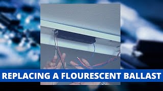 How To Replace the Ballast of your Fluorescent Light Fixture [upl. by Unders]