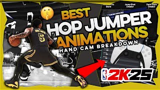 NBA 2K25 BEST HOP JUMPER ANIMATION MUST HAVE SPEEDBOOSTING DRIBBLE MOVES FULL BREAKDOWN [upl. by Sheedy]